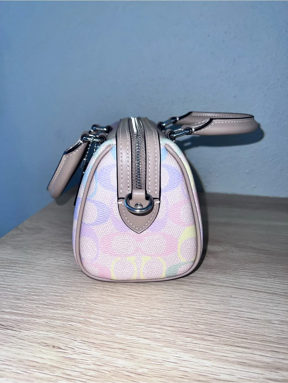 Coach Pastel Multicolor mini Rowan